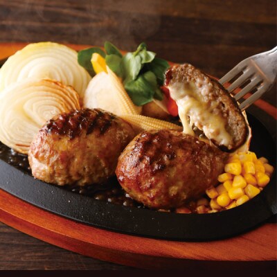 北海道産ありがとうハンバーグプチセット　2種類　計6個