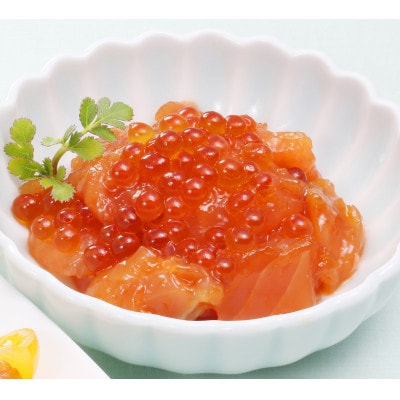 佐藤水産のいくら入鮭ルイベ漬海鮮丼90g×3個入(FA-833)