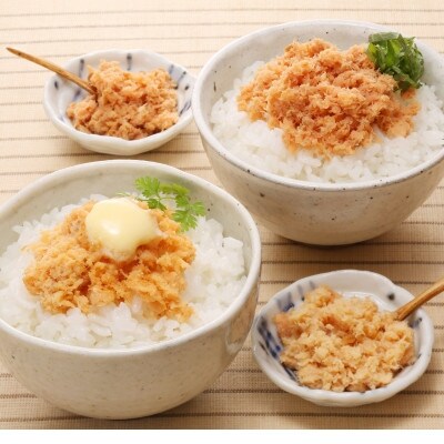2023年4月発送開始『定期便』ご飯のおとも(鮭フレーク・焼鮭・鮭ルイベ漬・いくら醤油漬等)全4回