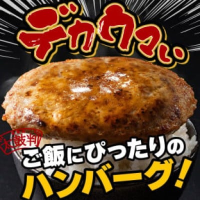 ファイヤーバーグ!ふっくらハンバーグ 8個