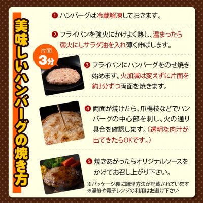 ファイヤーバーグ!ふっくらハンバーグ 8個
