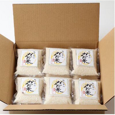 【毎月定期便】鮮度の米　かんだ米『コシヒカリ』精米　真空パック　2合×12袋全12回
