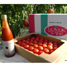 フルーツトマト(深層水トマト)3キロとトマトジュース大瓶セット(720ml1本) | ふるさと納税のお礼品