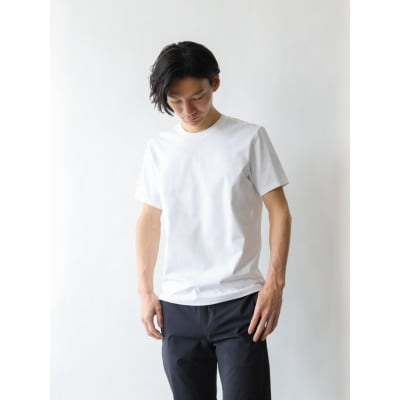 メンズ 10Years 26ゲージ スムースコットン クルーネック Tシャツ ホワイト Mサイズ