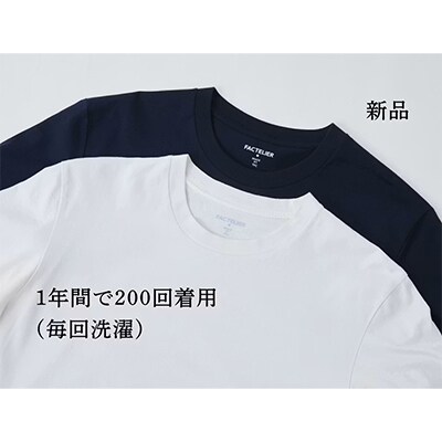 メンズ 10Years 26ゲージ スムースコットン クルーネック Tシャツ ブラック LLサイズ