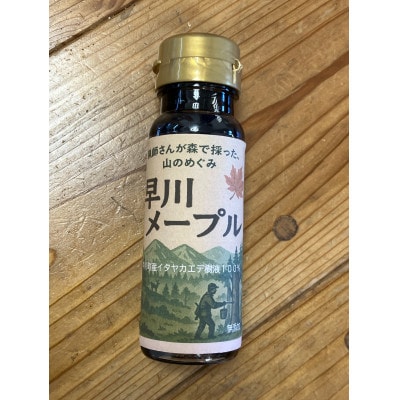 【早川ジビエ】猟師が採ったメープルシロップ　100ml×1本
