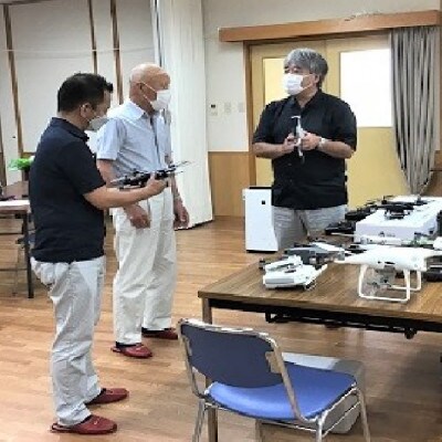 南アルプスドローンスクール受講チケット　2泊3日　資格認定合宿(食事温泉付き)