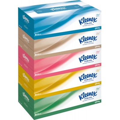 クリネックスティシュー　60箱(5箱×12パック)　ティッシュ
