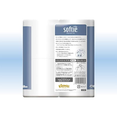 クリネックス　ソフティ4ロール(ダブル)x10パック