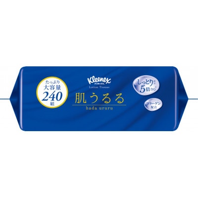 クリネックスティシュー　ローション肌うるる　ソフトパック240組x24パック
