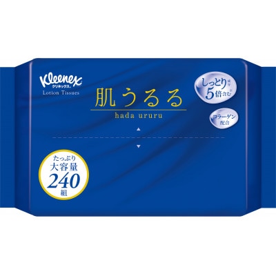 クリネックスティシュー　ローション肌うるる　ソフトパック240組x24パック