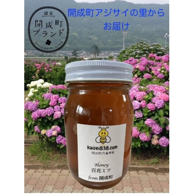 【開成あじさいの里からお届け】開成町の百花ミツ　600g