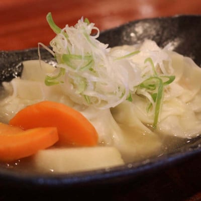 萩・長萩和牛スープ餃子(18個)、萩むつみ豚餃子(24個)※特製みそダレ付