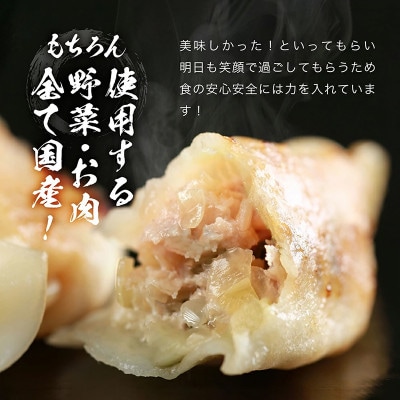 長州黒かしわ餃子&豚餃子 食べ比べセット 72個入り
