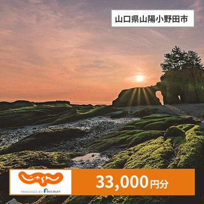 【じゃらんふるさと納税クーポン】 山口県山陽小野田市でつかえる33,000円 クーポン