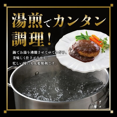 【美ら島あぐー】ハンバーグ8個(4個×2パック　120g/個)