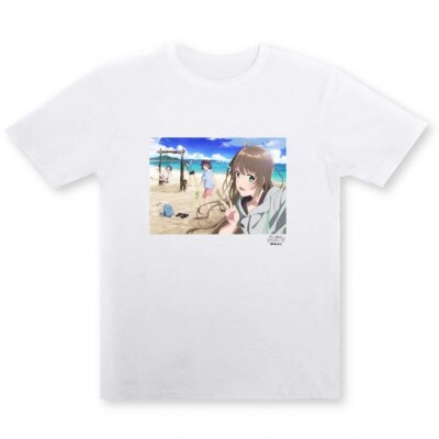 白い砂のアクアトープ描き下ろしTシャツ　Mサイズ