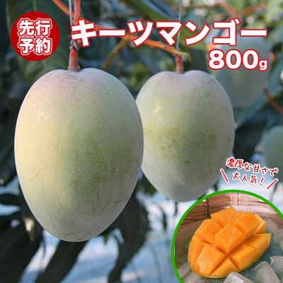 【先行予約・数量限定】キーツマンゴー(優品)　800g 　1~2玉入り