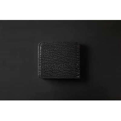二つ折り財布 PREMIUM BLACK