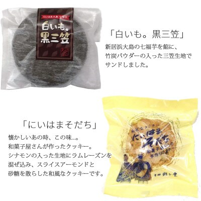 新居浜市地域共有ブランド製品『皇居の楠公さん』「忠臣最中」とお薦め焼き菓子詰合せ 菓舗蛭子堂