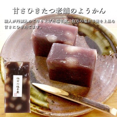 別子飴本舗 塩のお菓子セット(塩飴・塩れもん飴・塩羊羹)夏の定番!