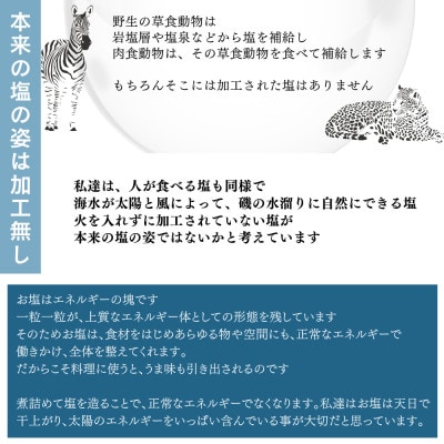 天日干し2年火入れしない生の塩 酵素塩 1kg×20 北海道八雲産ニシキ貝の貝殻化石カルシウム入り