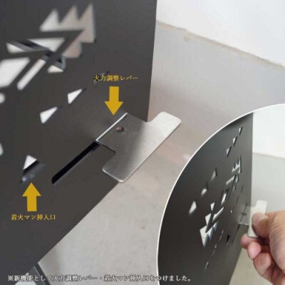 CAMPOOPARTSのTENTO暖炉 両面ガラス無 CPD3 キャンプ用 バイオエタノール暖炉