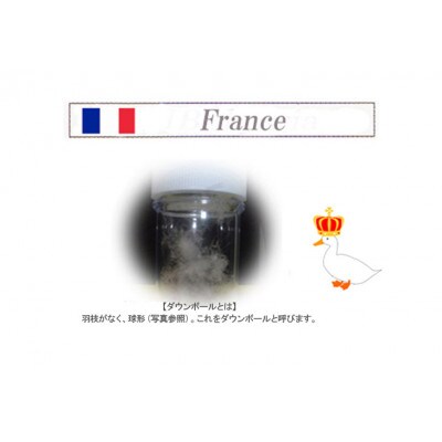 羽毛布団 キングサイズ(B-15) フランス産 ホワイトダウン 90% 抗菌 防臭