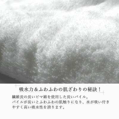【今治タオル】高品質タオルMEZAME まっさらセット バスタオル4枚・フェイスタオル8枚 ご自宅用