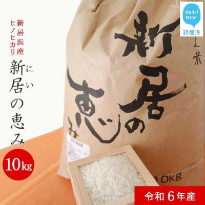 えひめ未来農業協同組合 ブランド米 「新居の恵み (ヒノヒカリ) 令和6年産」10kg