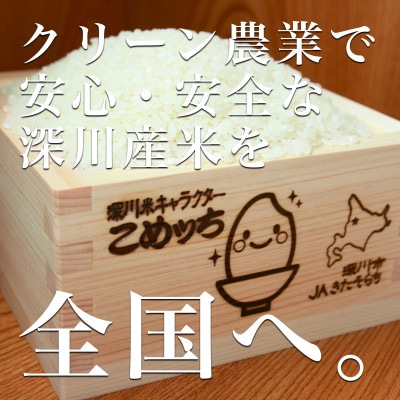【令和6年産】北海道深川産ななつぼし10kg(5kg×2袋)(普通精米)