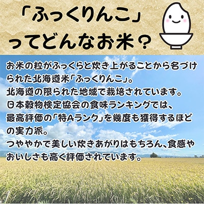 【令和7年産先行受付】北海道深川産ふっくりんこ10kg(5kg×2袋)(普通精米)
