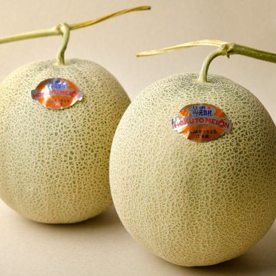 <令和7年産先行受付>北海道産赤肉メロン 優品または秀品・4玉入り(約8kg)
