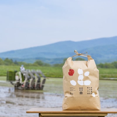 北海道産ゆめぴりか 栽培期間中農薬・化学肥料不使用 玄米5kg×2袋
