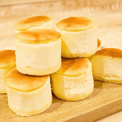 【北海道深川市】北海道スフレチーズケーキ　9個入×2パック