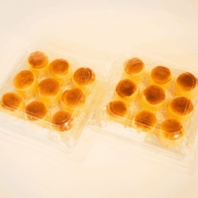 【北海道深川市】北海道スフレチーズケーキ　9個入×2パック