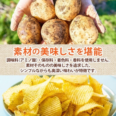 【3ヵ月毎定期便】純国産 ポテトチップス 和風だし 12袋全2回