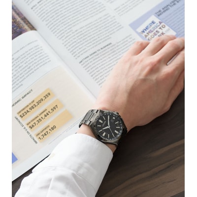 CITIZEN 光発電 エコドライブ　メンズ 時計 アテッサ　CB0215-51E