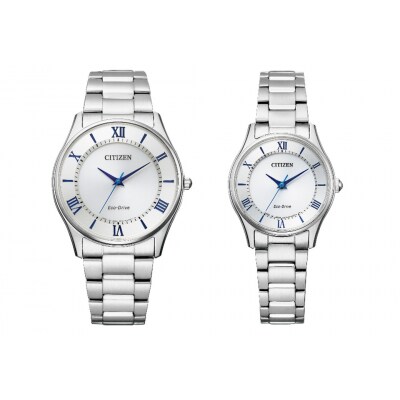 【ペアウォッチ】CITIZEN 光発電エコドライブ 時計 BJ6480-51B EM0400-51B