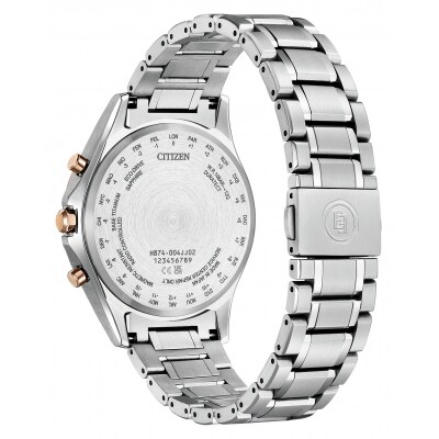 CITIZEN 光発電 エコドライブ電波 メンズ 時計 エクシード BY1026-65A