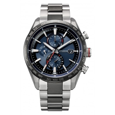 CITIZEN 光発電 エコドライブ電波 メンズ 時計アテッサ AT8186-51L