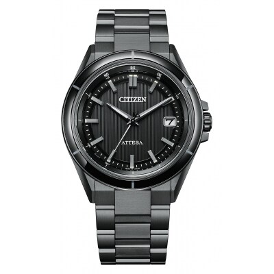 CITIZEN 光発電 エコドライブ電波 メンズ 時計アテッサ CB3035-72E