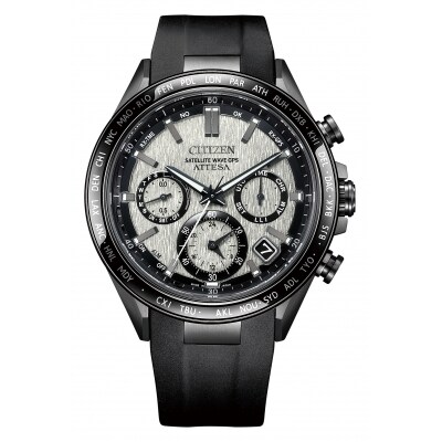 CITIZEN 光発電 エコドライブGPS衛星電波 メンズ 時計アテッサ CC4055-14H