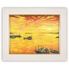 「瀬戸夕景」クリーム額