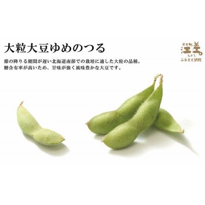 枝豆の漬物<豆漬け> 約800g(400g×2) 江差産大粒大豆「ゆめのつる」使用