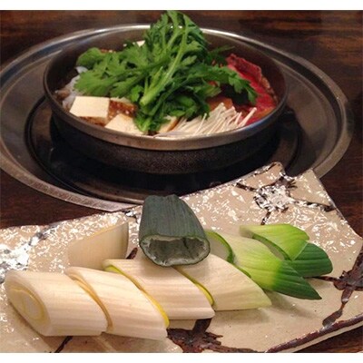 厳冬期の下仁田ねぎ　Lサイズ20本