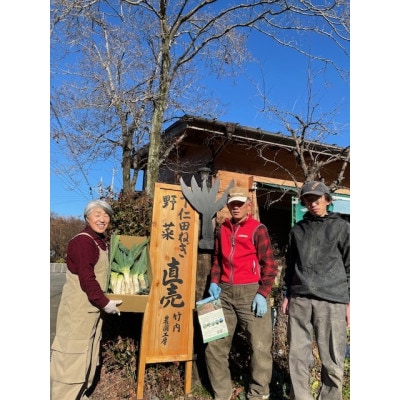本場下仁田町認定 葱の会会員がつくった下仁田葱 食べ比べ(M2本・L2本・LL3本)F21K-624
