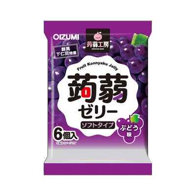 60粒!下仁田の蒟蒻ゼリーソフトタイプ2種 秋のフルーツセット(2種×5袋) F21K-371