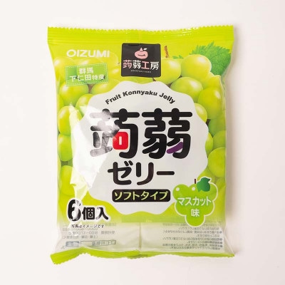 108粒!下仁田の蒟蒻ゼリー4種セット(マスカット・もも・りんご・マンゴー)F21K-427