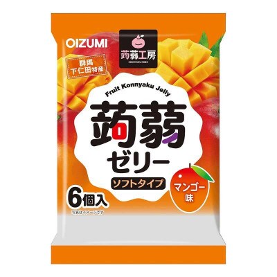 120粒入り!下仁田の蒟蒻ゼリー2種 トロピカルフルーツセット(2種×10袋6粒入)F21K-381